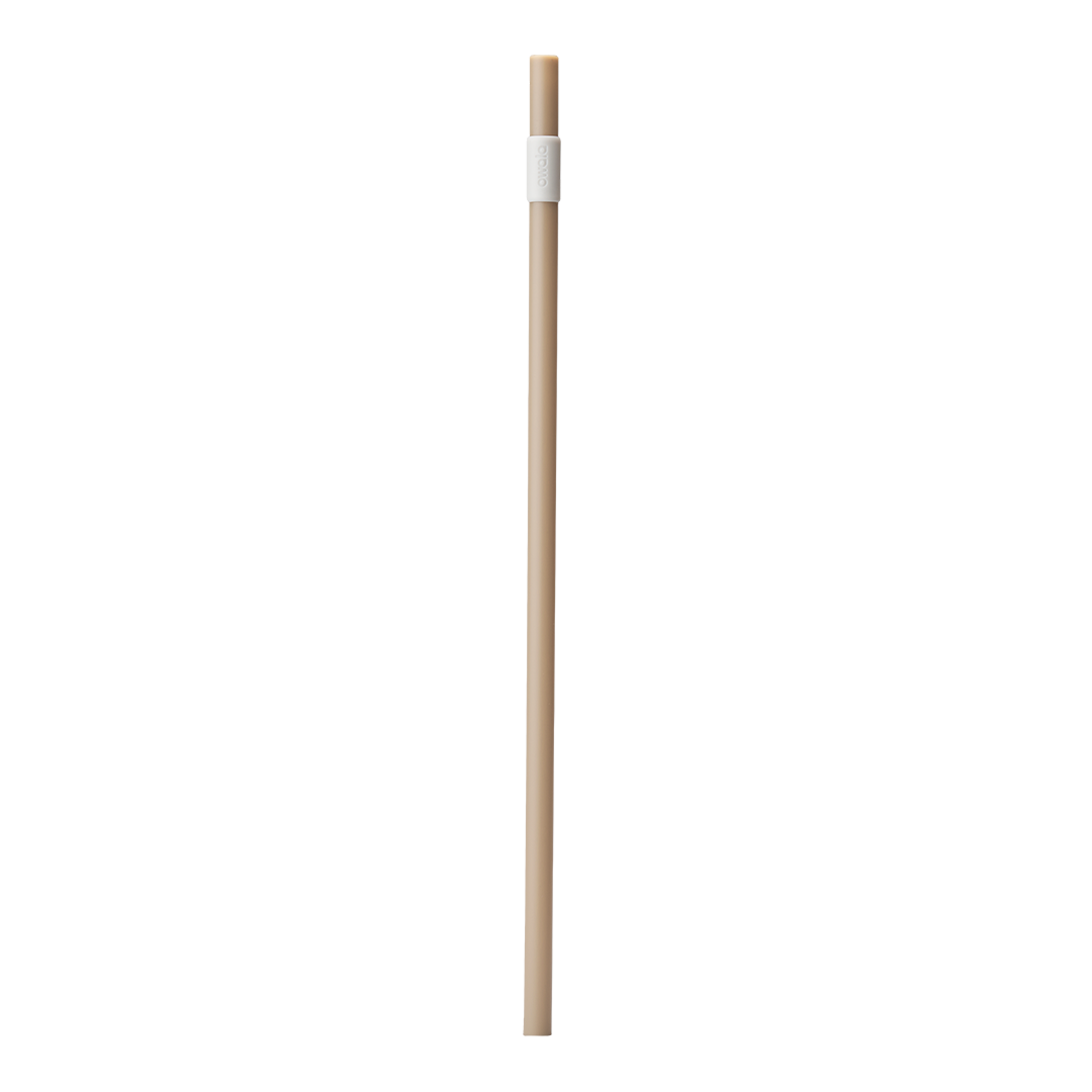 Owala Replacement Straw in Very, Very Dark; single solid black slim straw