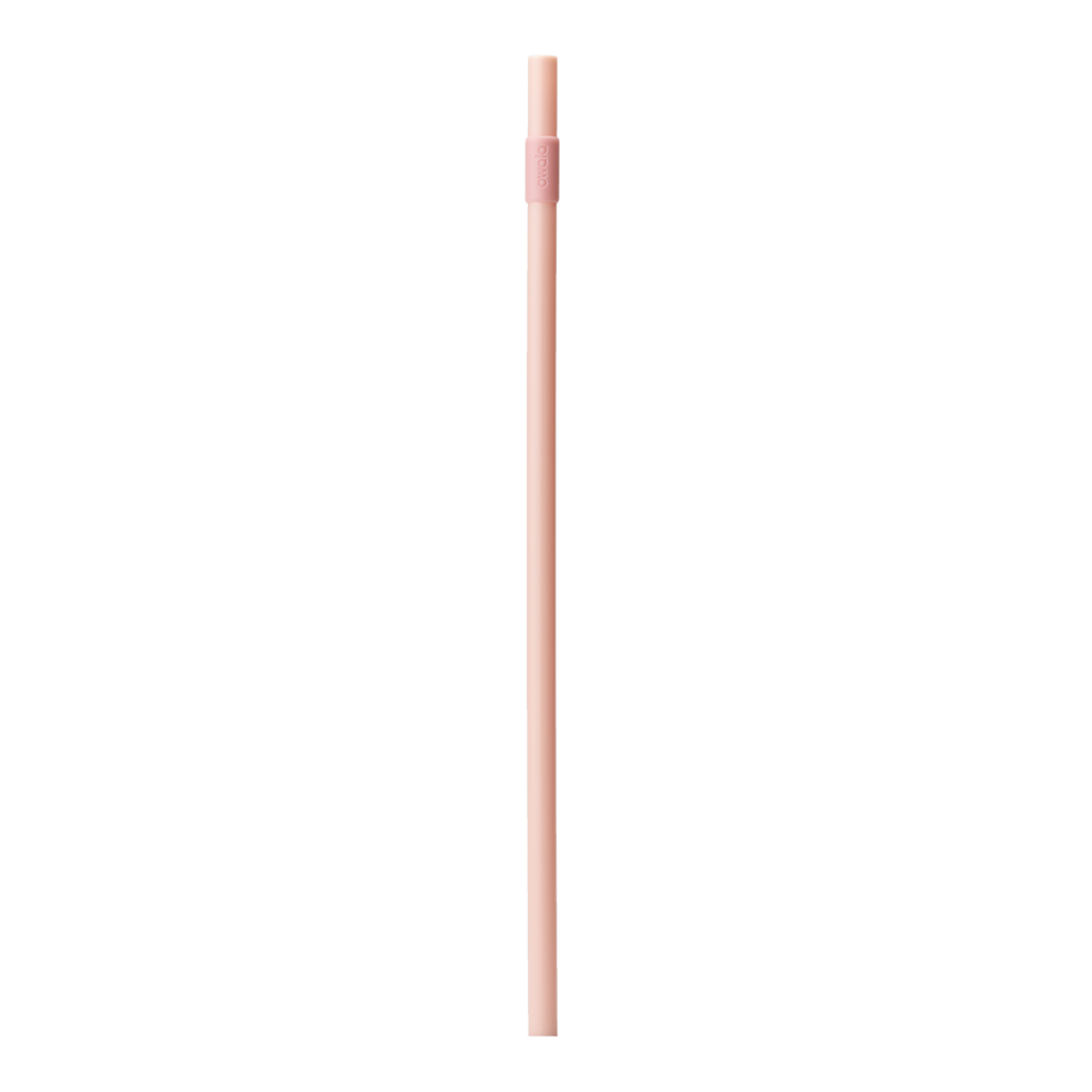 Owala Replacement Straw in Very, Very Dark; single solid black slim straw